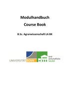 Modulhandbuch B.Sc. Agrar Lehramt 2017