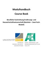 Modulhandbuch B.Sc. EHW Lehramt Unterrichtsfach 2022