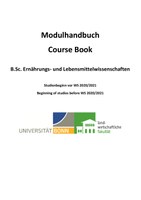 Modulhandbuch B.Sc. ELW 20122