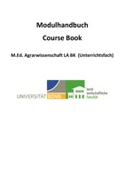 Modulhandbuch M.Ed. Agrar Lehramt Unterrichtsfach 2020