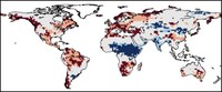 Drying (red) and wetting (blue)