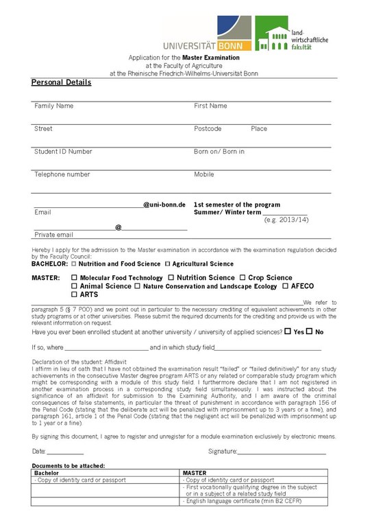 Initial personal registration